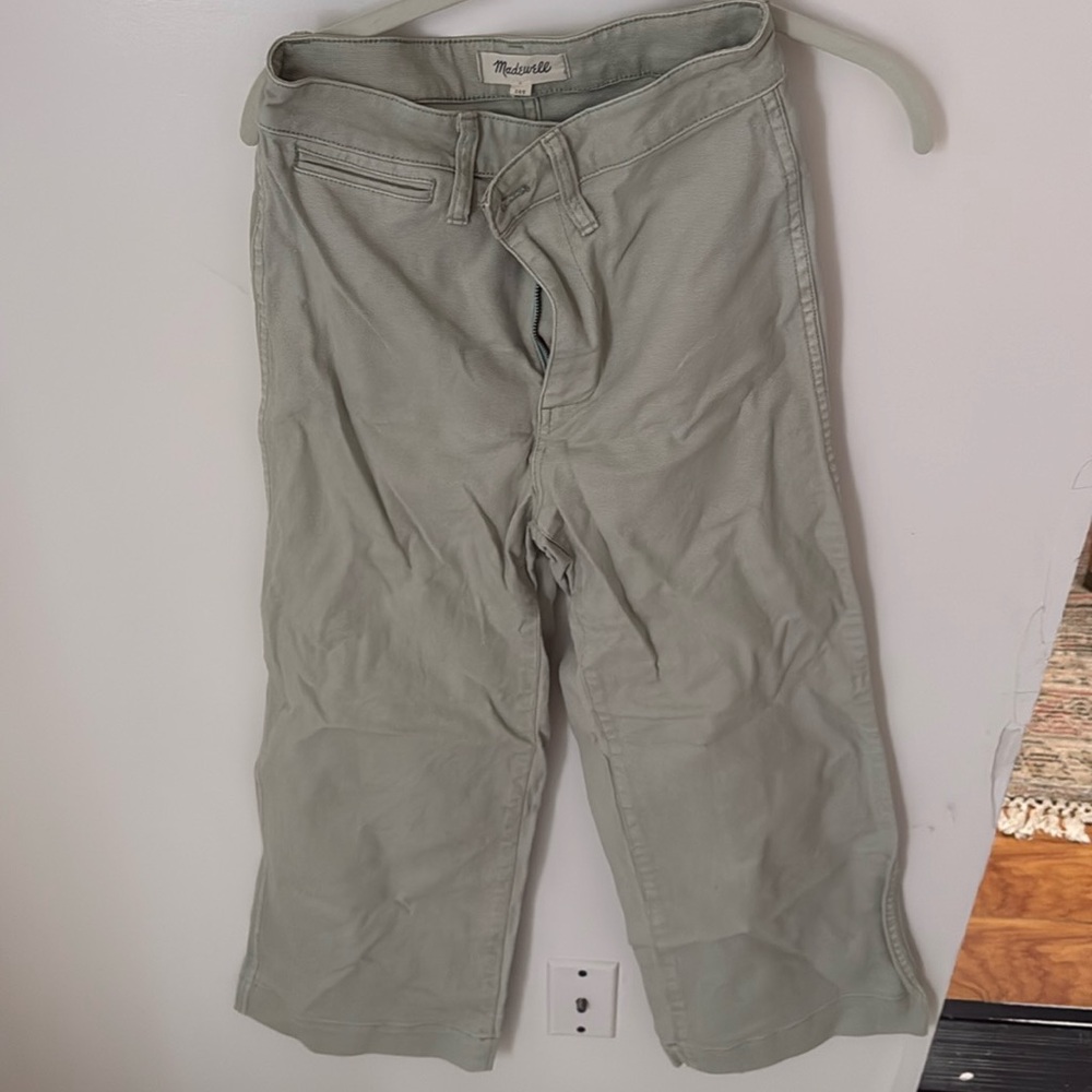Madewell wide leg pants